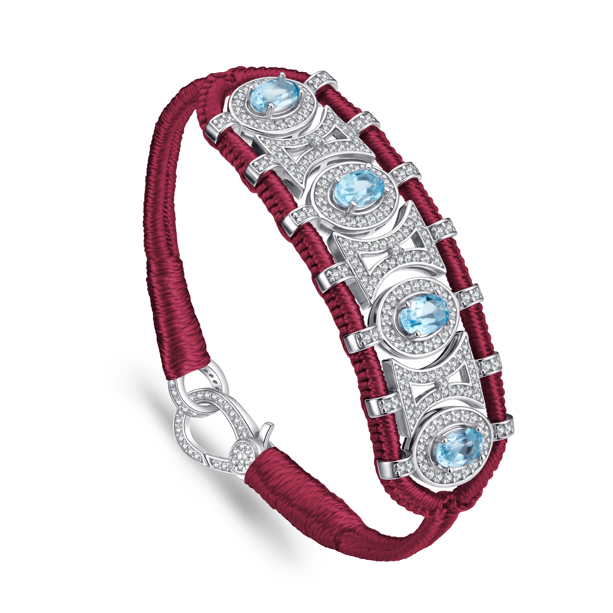 Bracelet Olinda vignes - Topazes