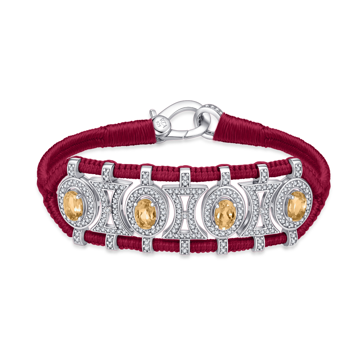 Olinda vine bracelet - Citrines