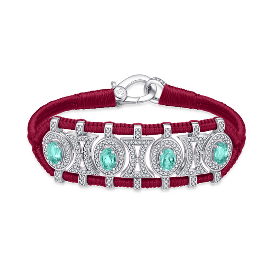Olinda vine bracelet - Emeralds
