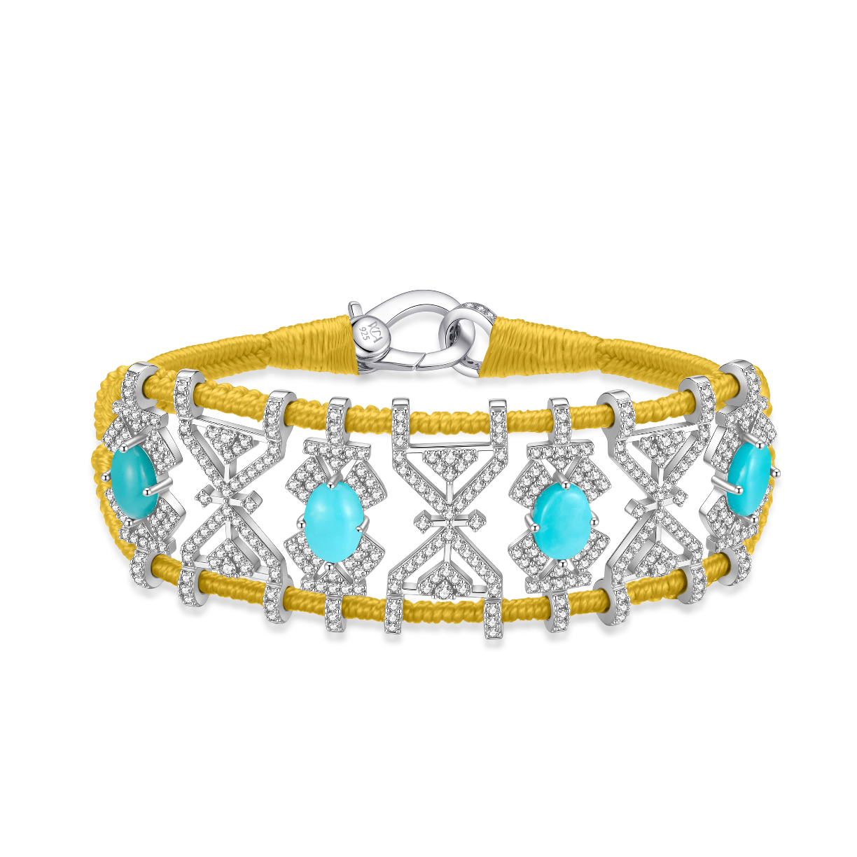 Bracelet Fortalezza Roy - Turquoises