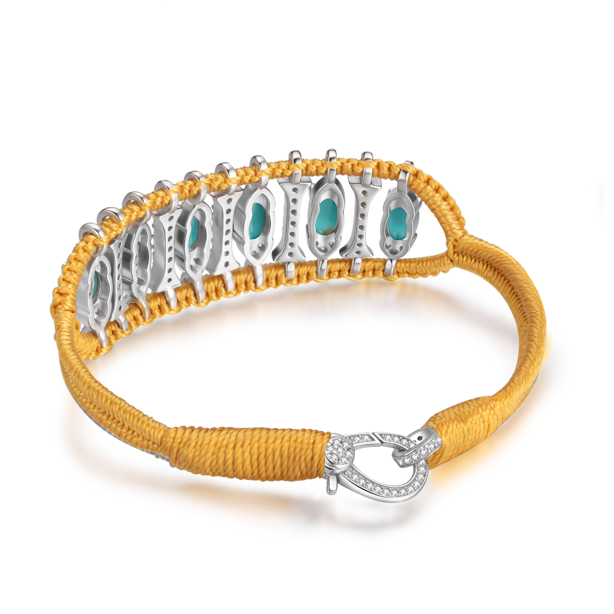 Teresina Saffron bracelet - Turquoise