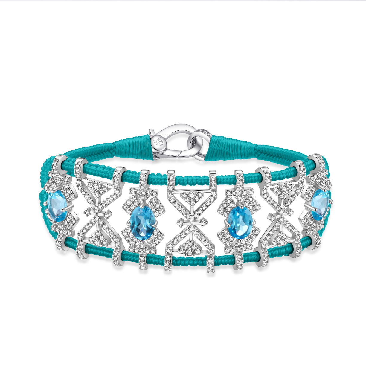 Bracelet Fortalezza turquoise - Topazes