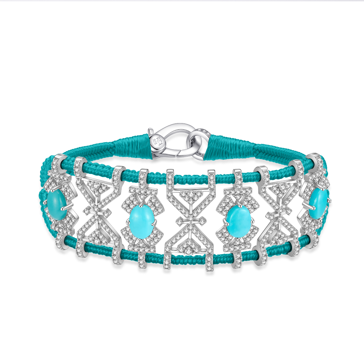 Bracelet Fortalezza turquoise - Turquoises