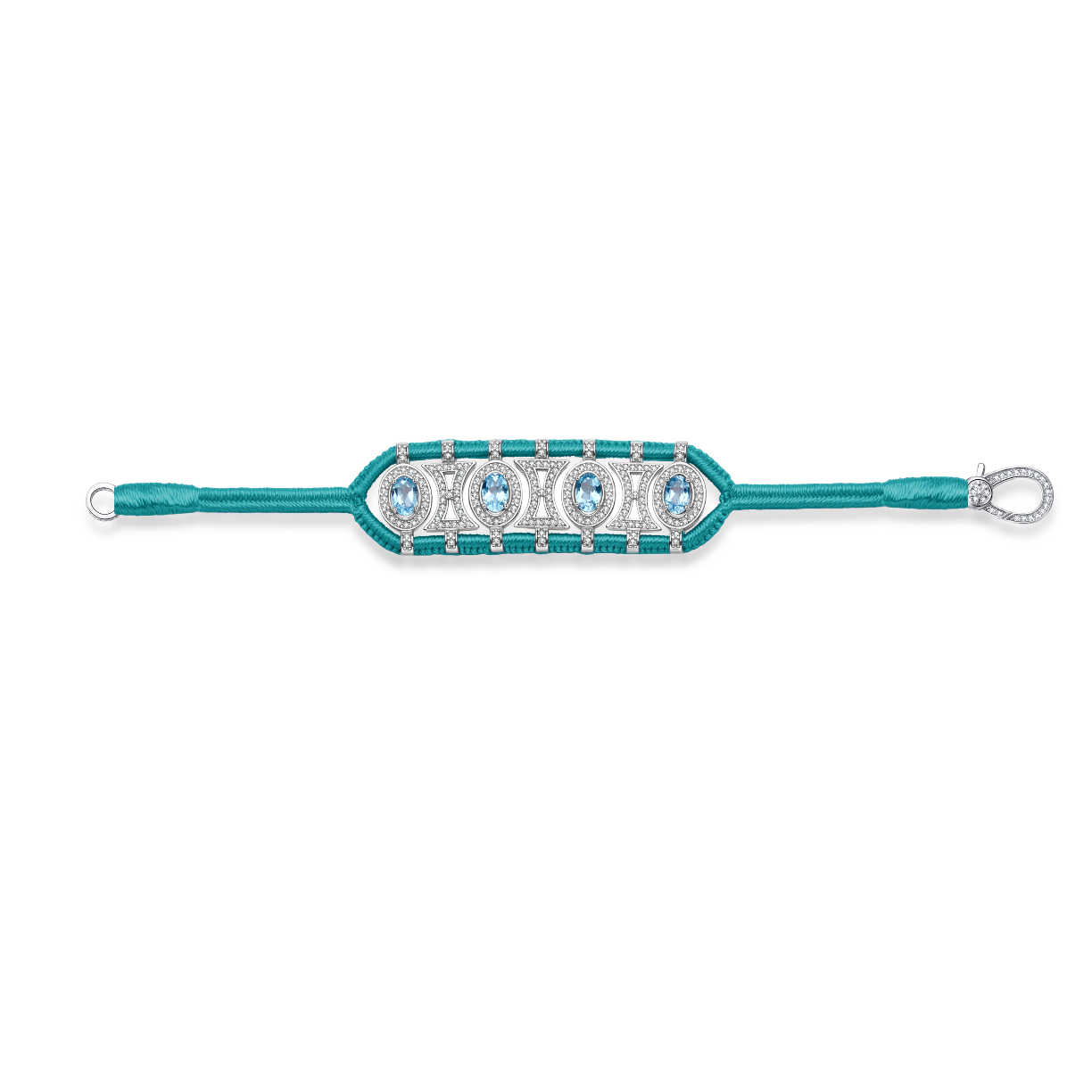 Bracelet Olinda turquoise - Topazes