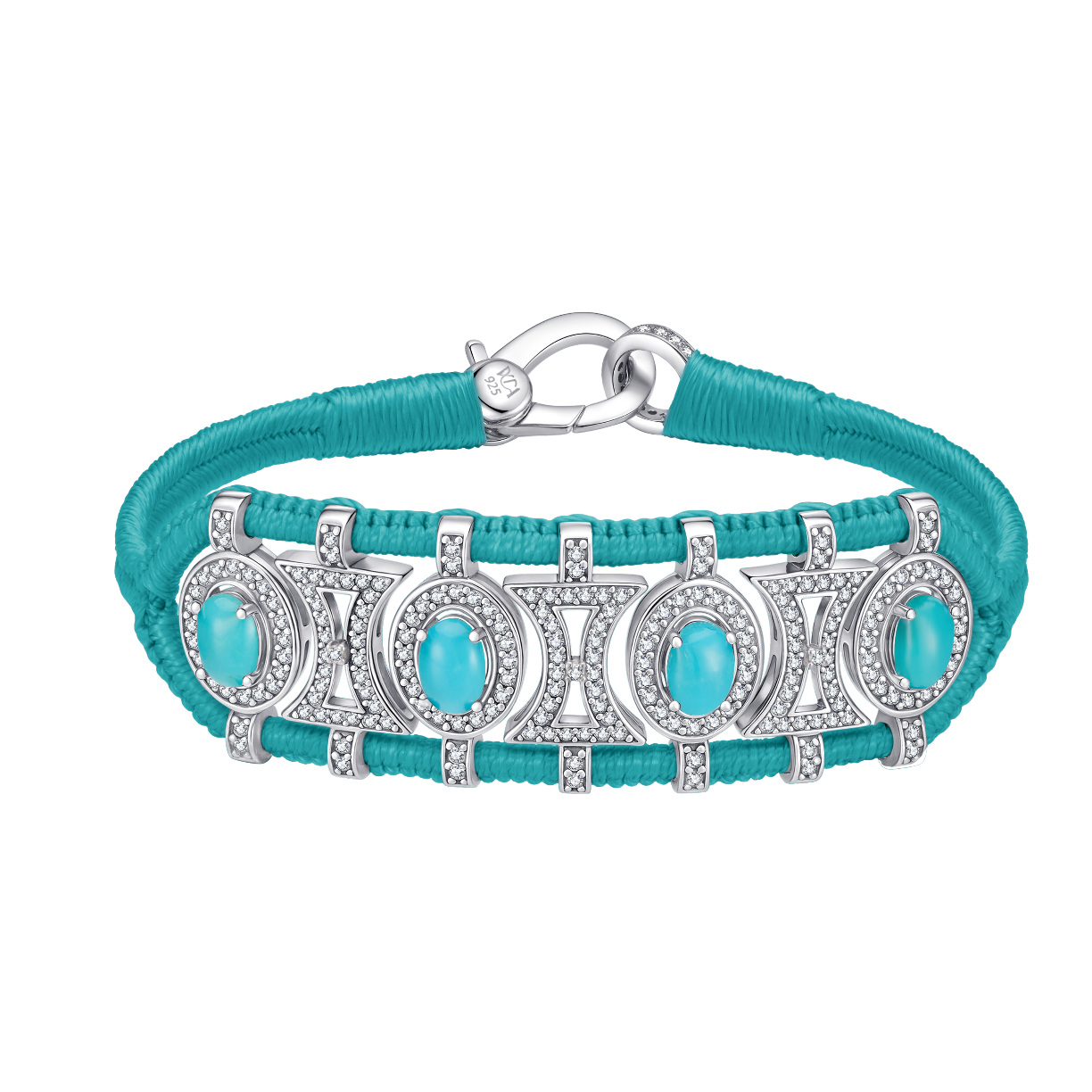 Bracelet Olinda turquoise - turquoises