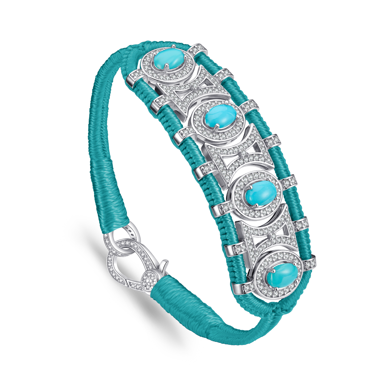 Bracelet Olinda turquoise - turquoises