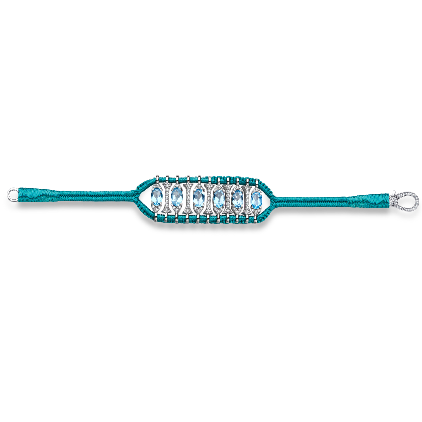 Bracelet Teresina Turquoise - topazes