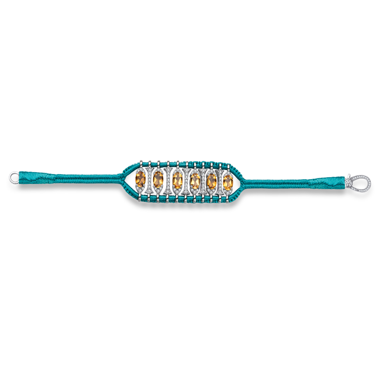 Teresina Turquoise bracelet - Citrine