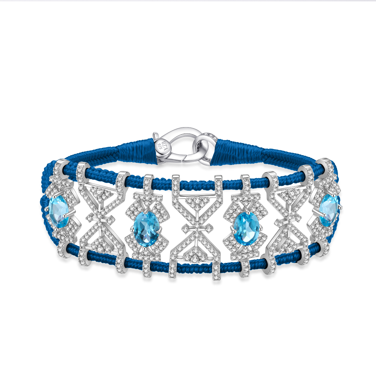 Bracelet Fortalezza roy - Topazes