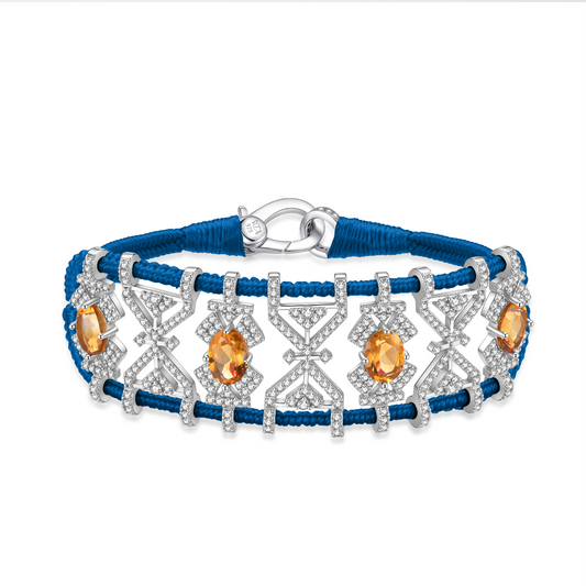 Bracelet Fortalezza Roy- Citrines