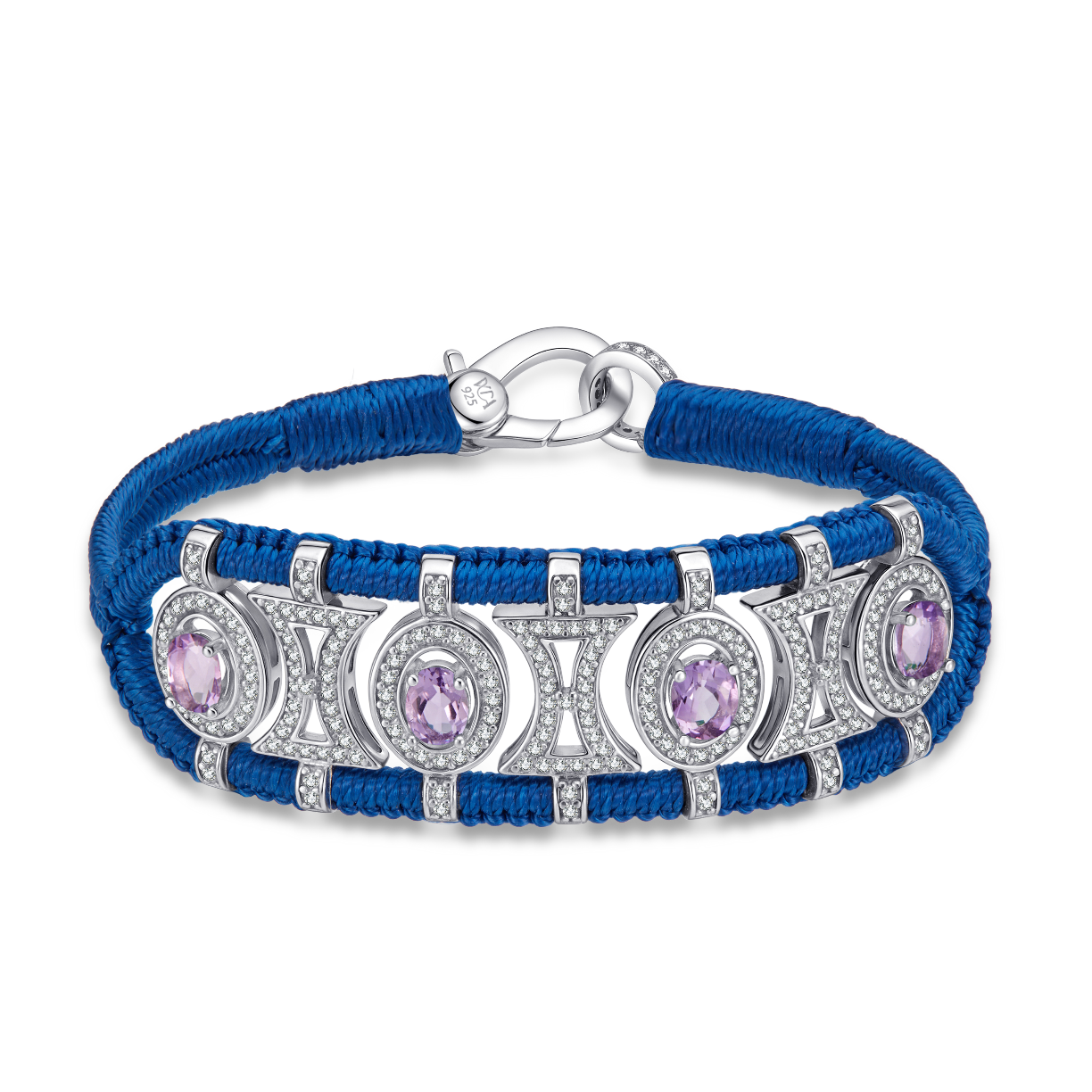 Olinda Roy bracelet - Amethysts