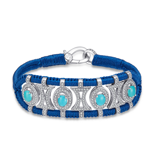 Bracelet Olinda roy - turquoises