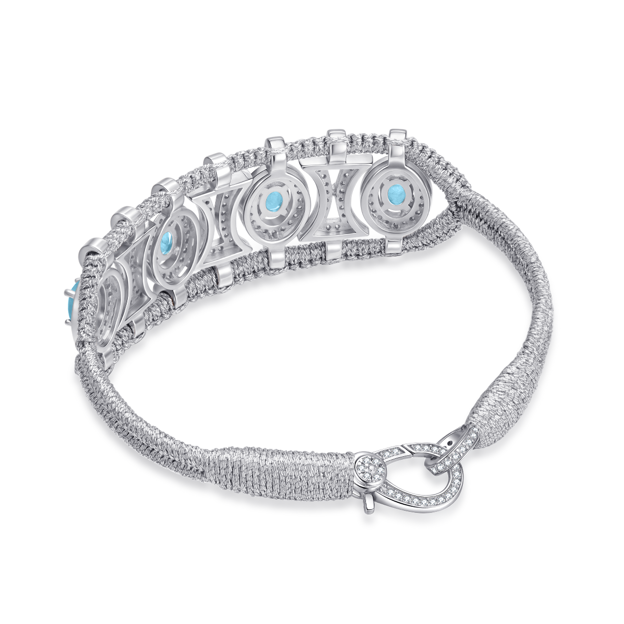Bracelet Olinda silver - Topazes