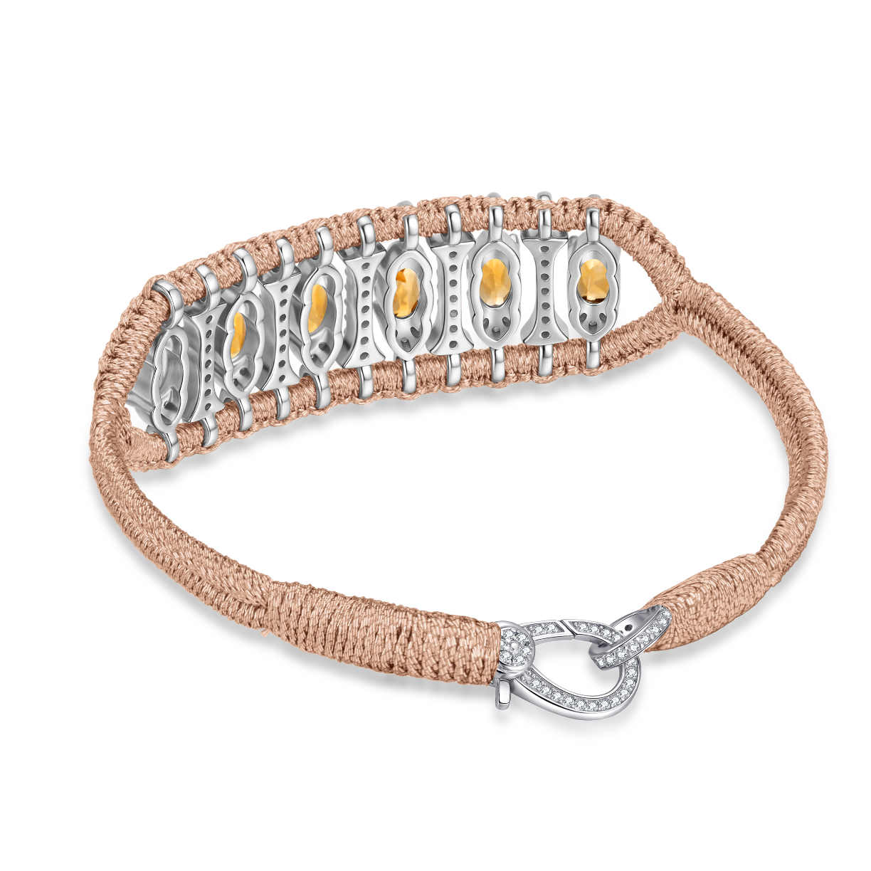 Teresina Rose Gold bracelet - Citrine