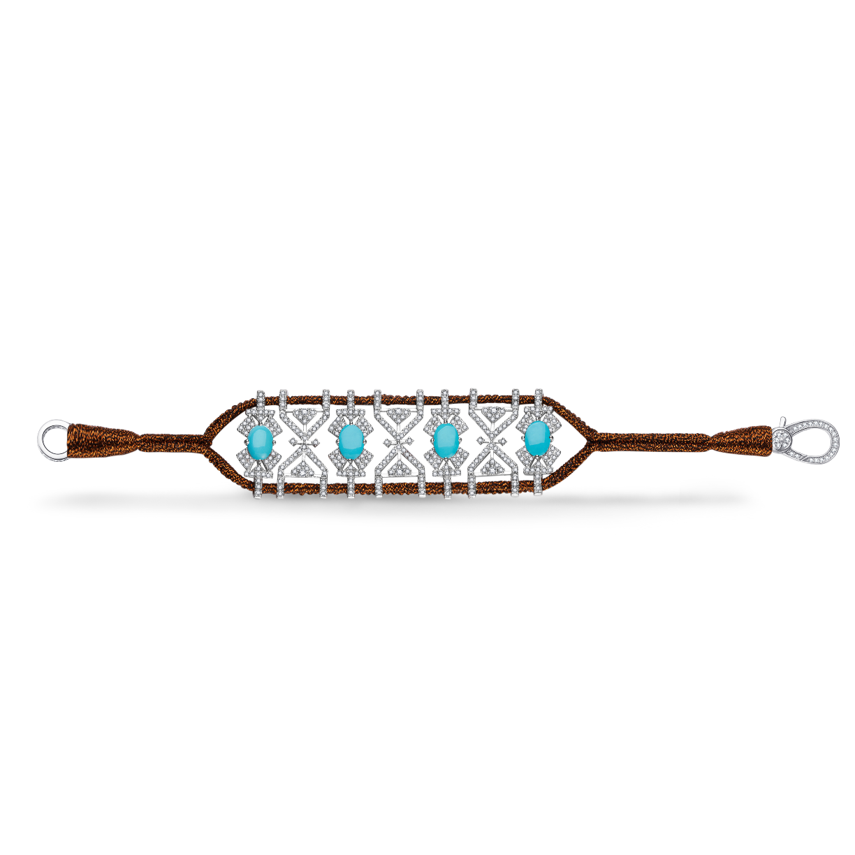 Bracelet Fortalezza Rusty - Turquoises