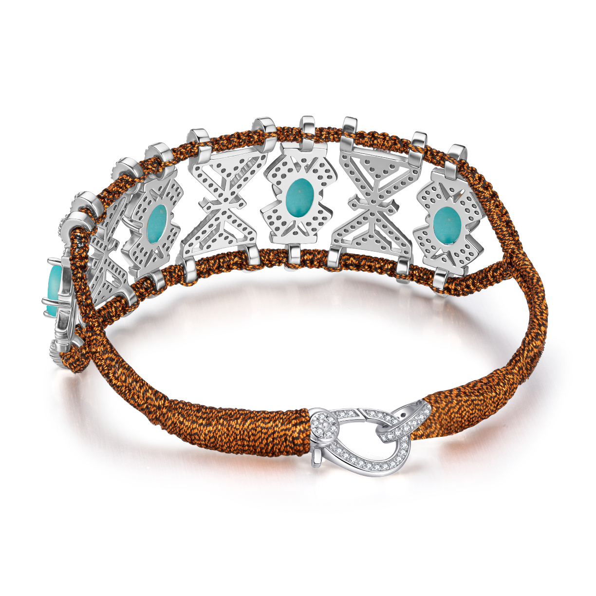 Bracelet Fortalezza Rusty - Turquoises