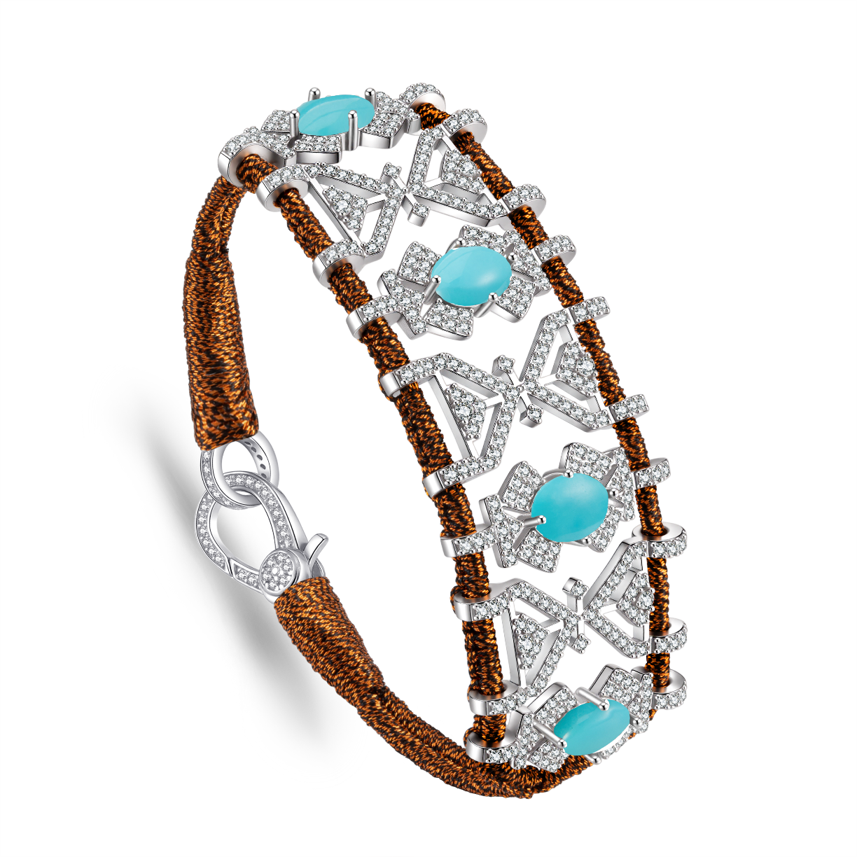 Bracelet Fortalezza Rusty - Turquoises