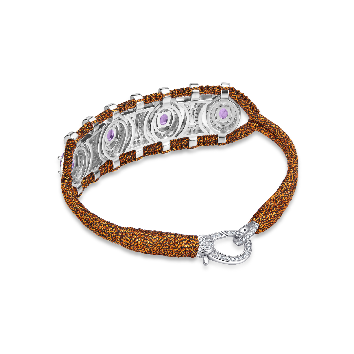 Bracelet Olinda rusty - Améthystes