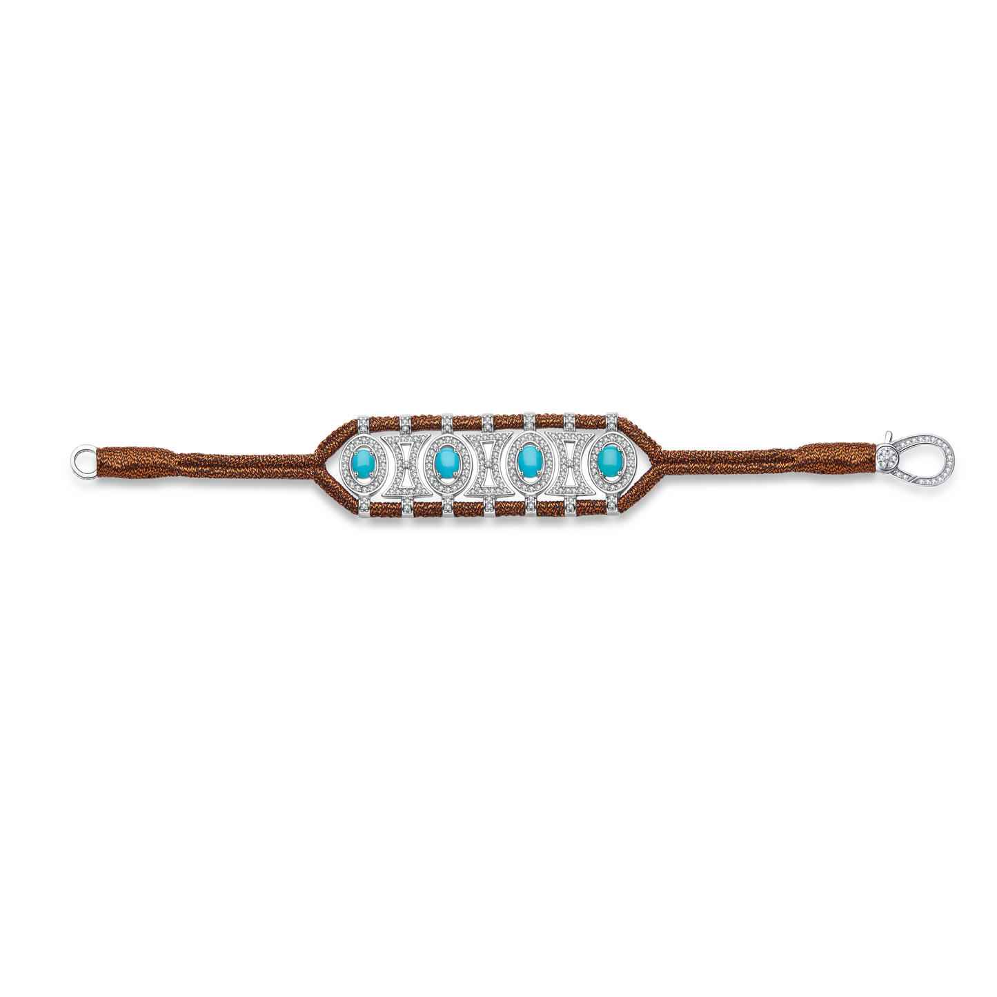 Olinda rusty bracelet - Turquoises