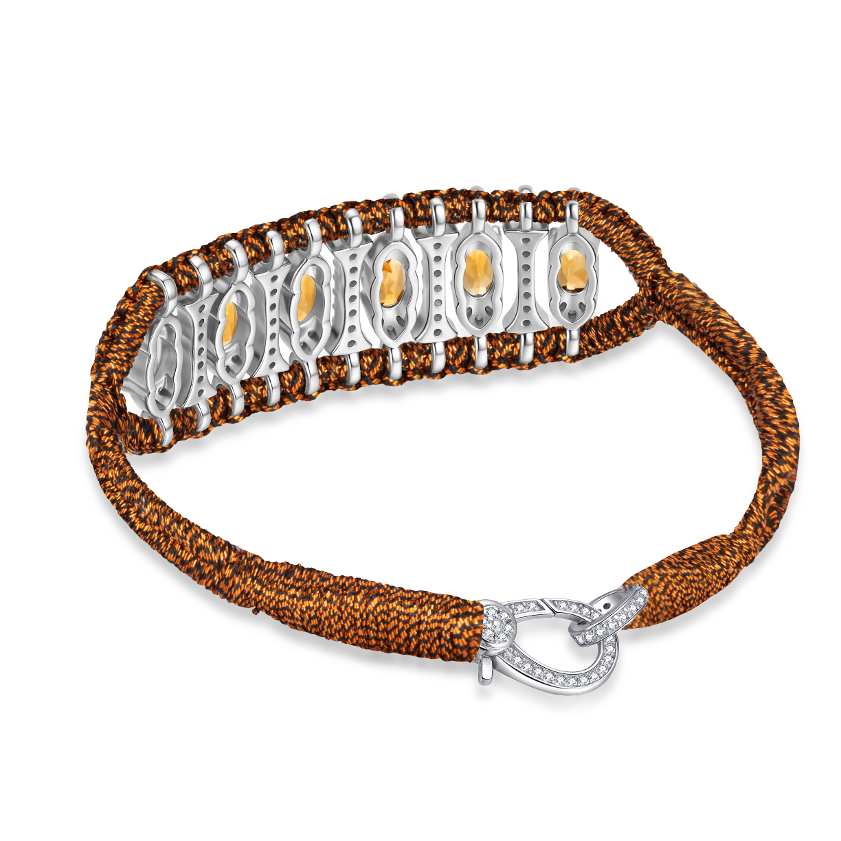 Teresina Rusty bracelet - Citrine