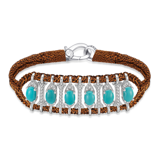 Bracelet Teresina rusty - Turquoises