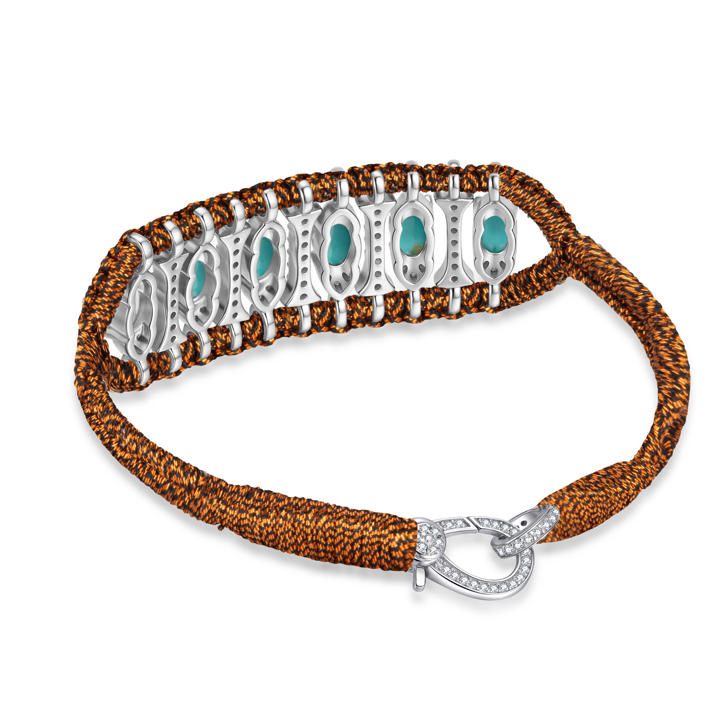 Bracelet Teresina rusty - Turquoises