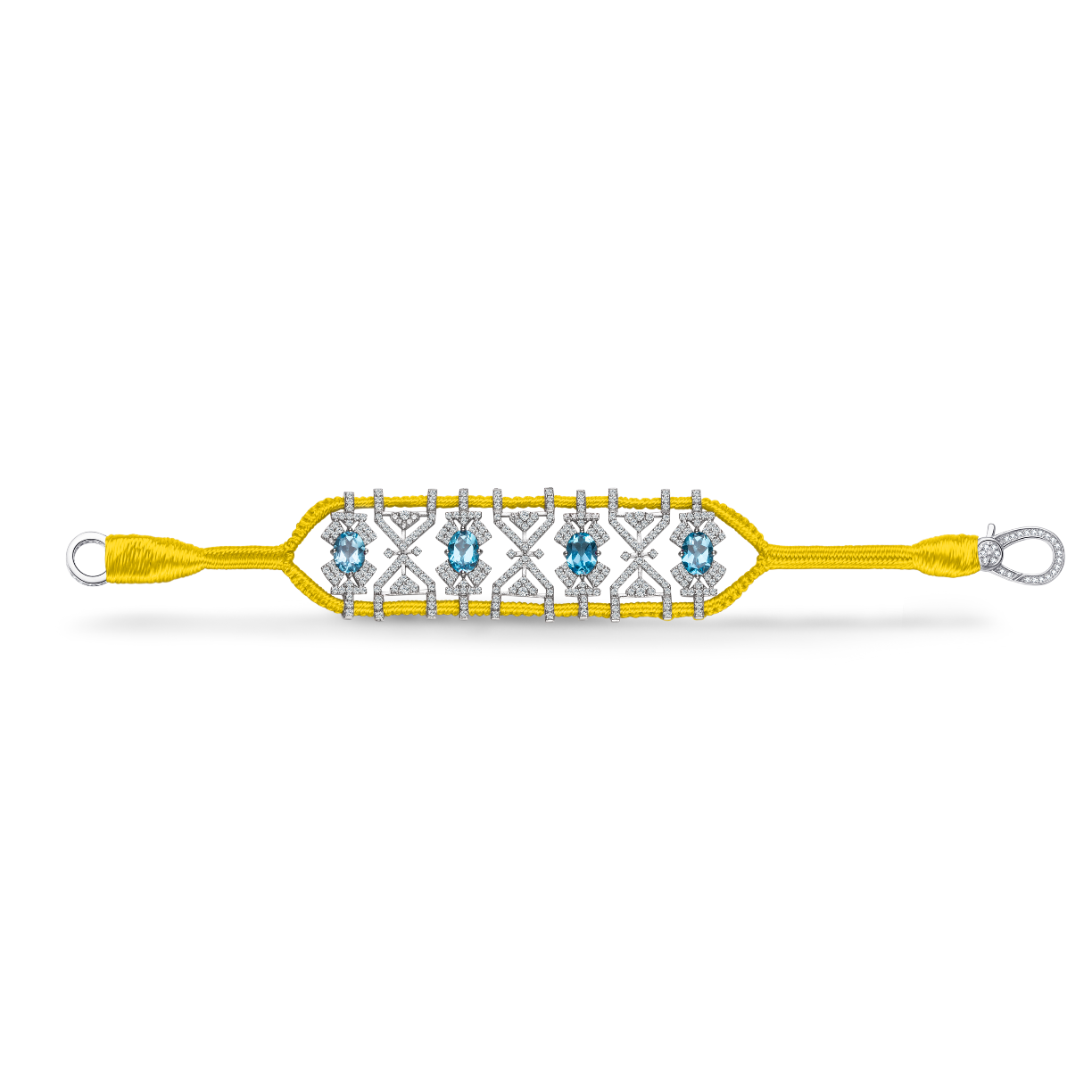 Bracelet Fortalezza yellow - Topazes