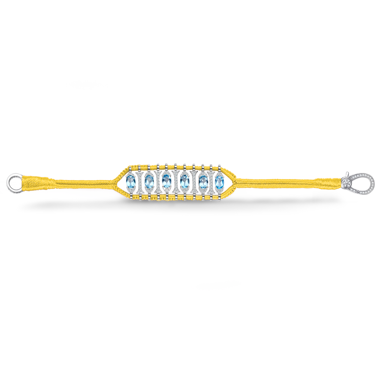 Teresina yellow bracelet - Topaz