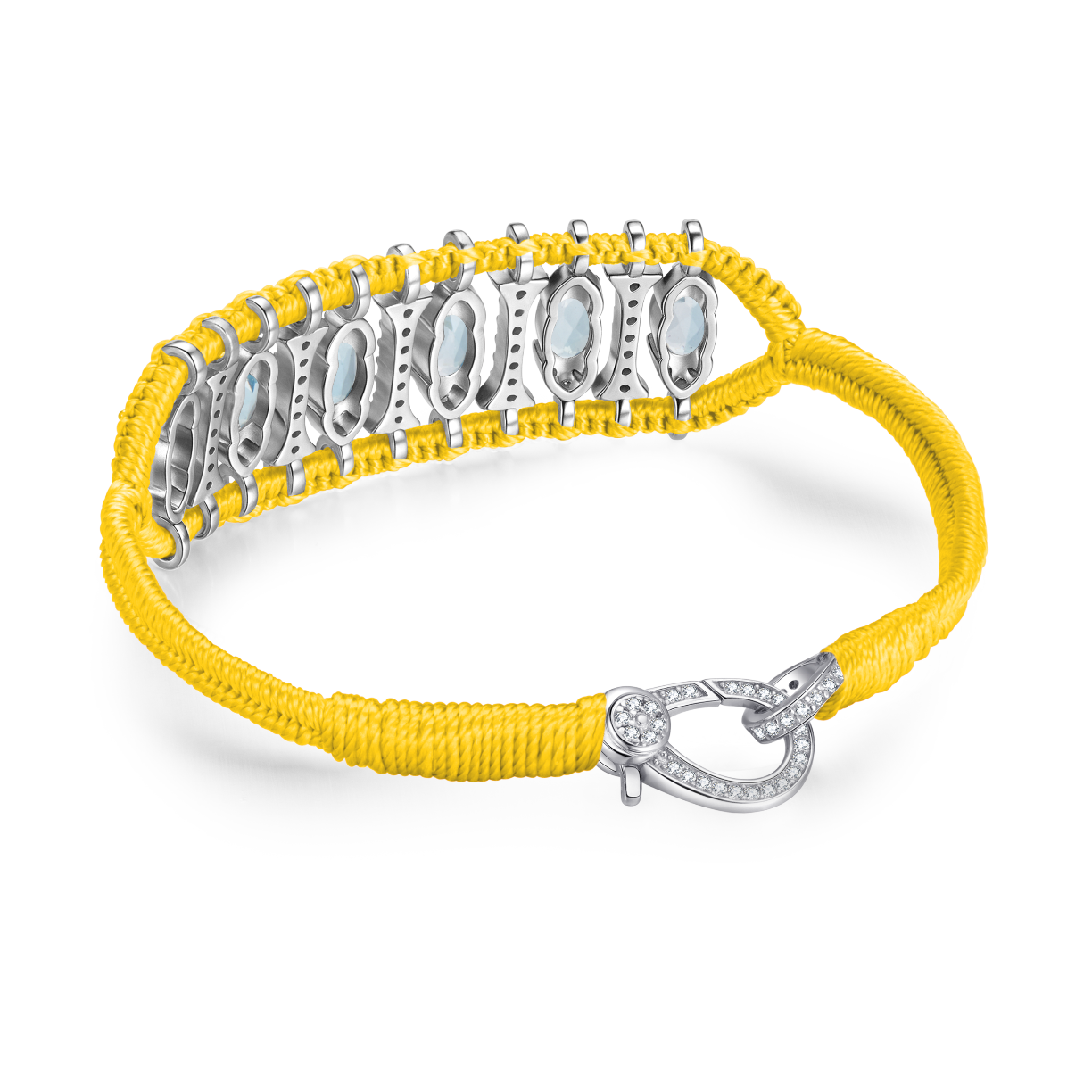 Teresina yellow bracelet - Topaz