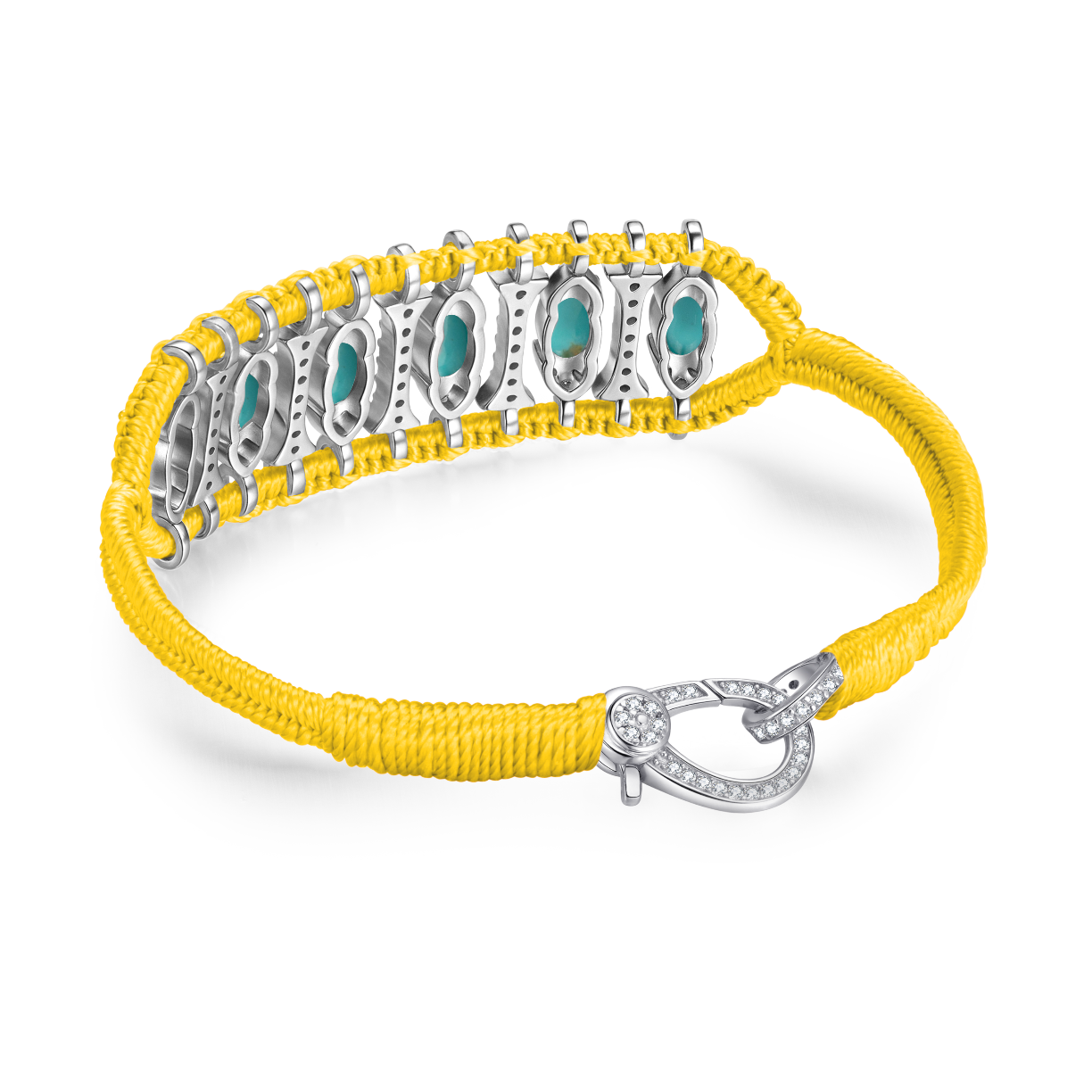 Teresina yellow bracelet - Turquoise