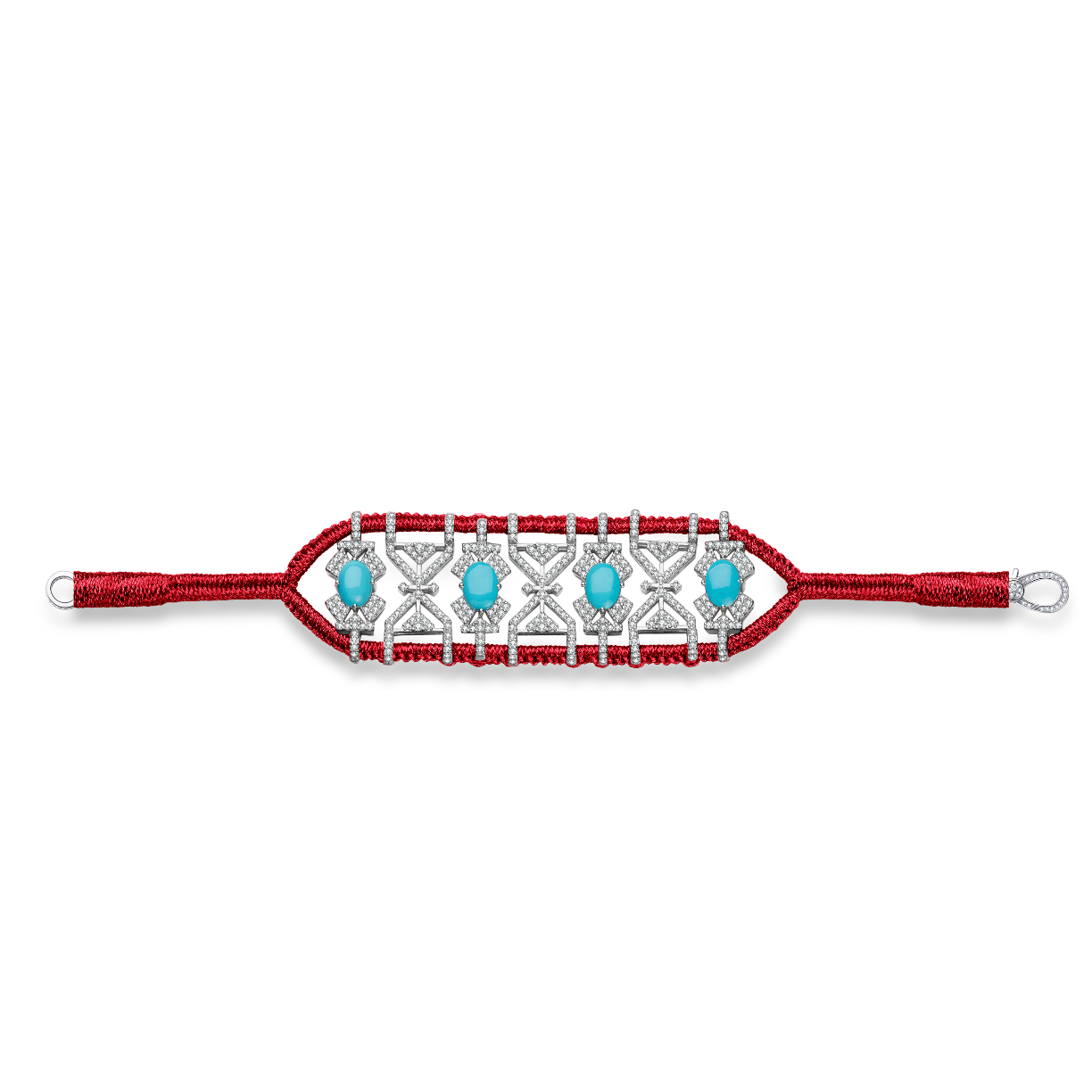 Bracelet Fortalezza Lipstick - Turquoises