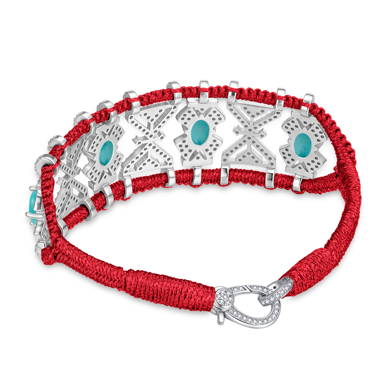 Bracelet Fortalezza Lipstick - Turquoises