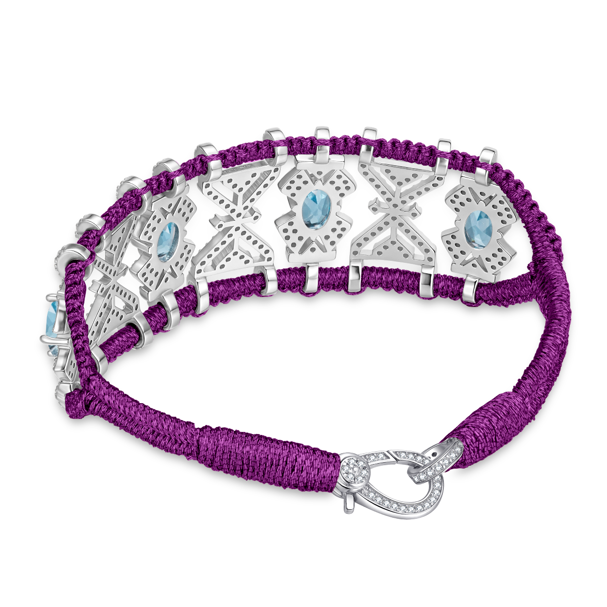Bracelet Fortalezza iris - Topazes