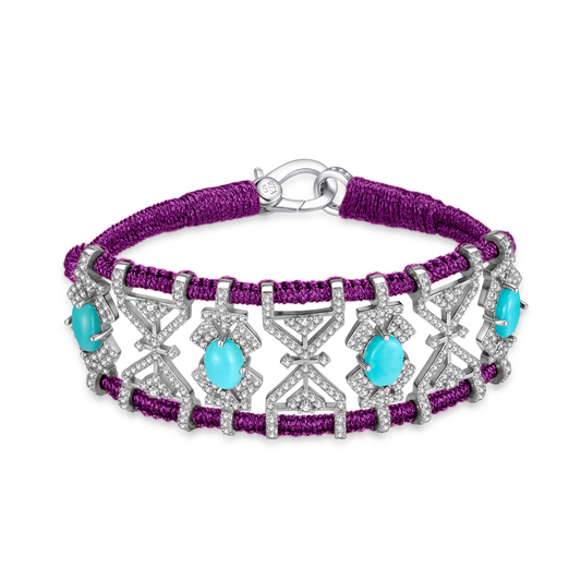 Bracelet Fortalezza Iris - Turquoises
