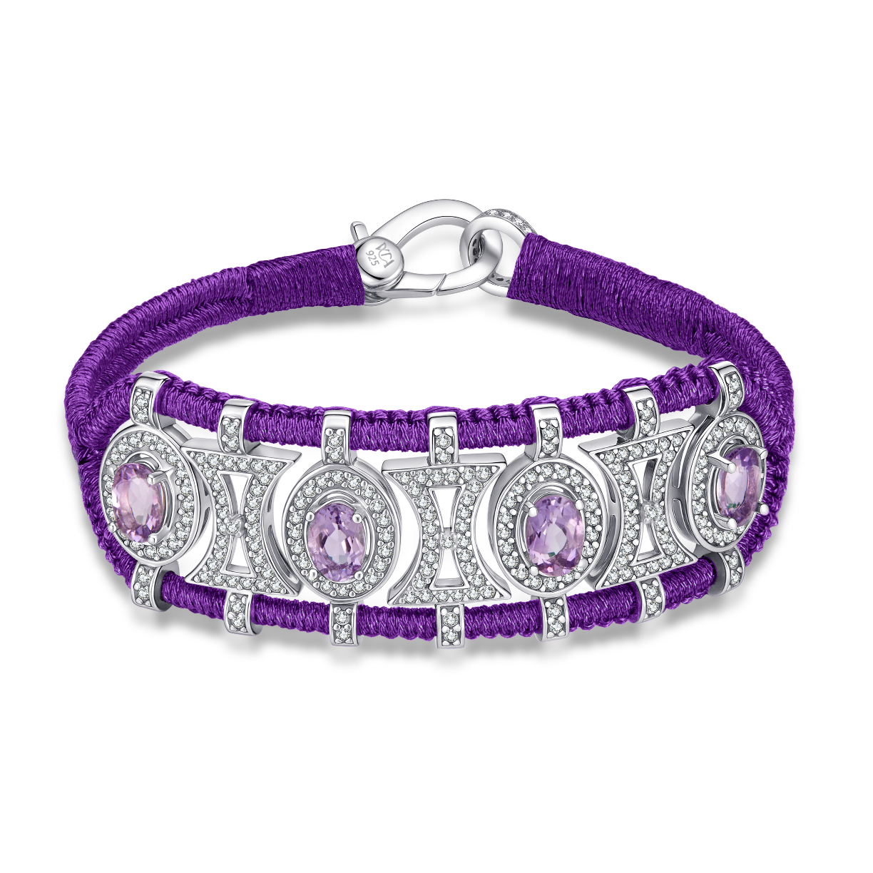 Bracelet Olinda iris - Améthystes