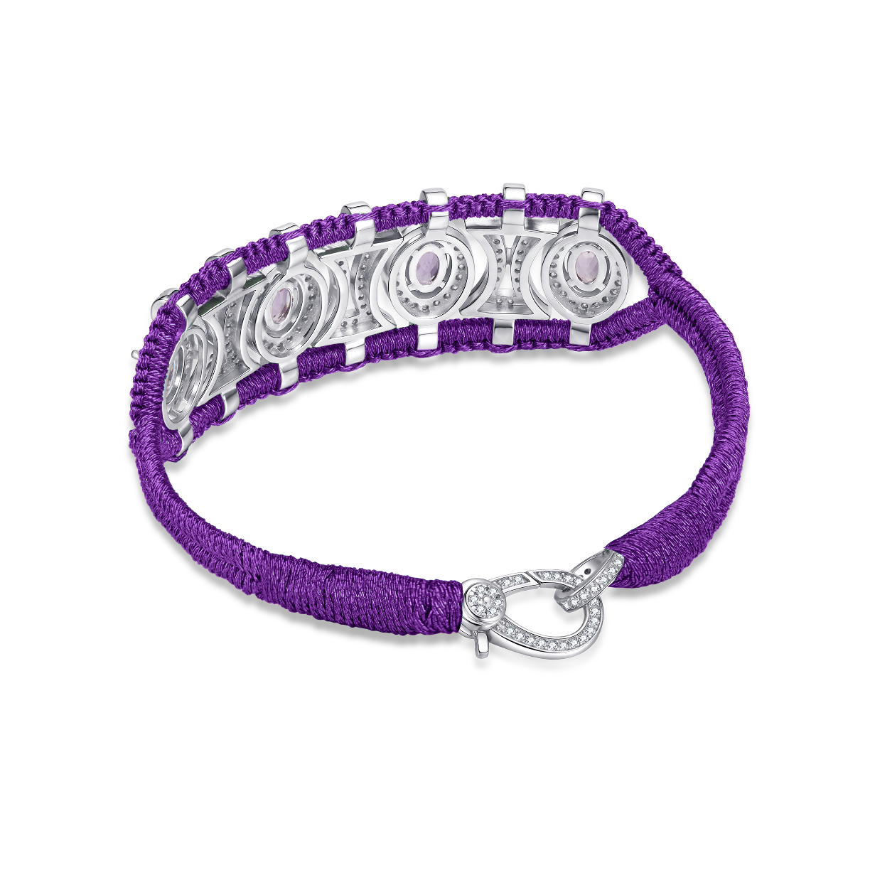 Olinda iris bracelet - Amethysts