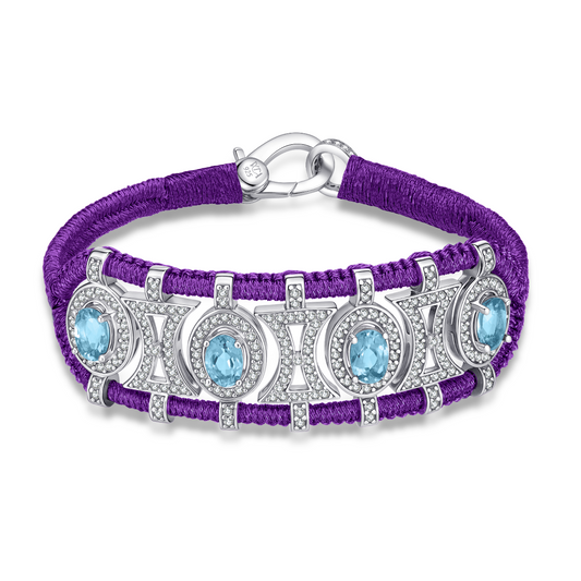 Olinda iris bracelet - Topazes
