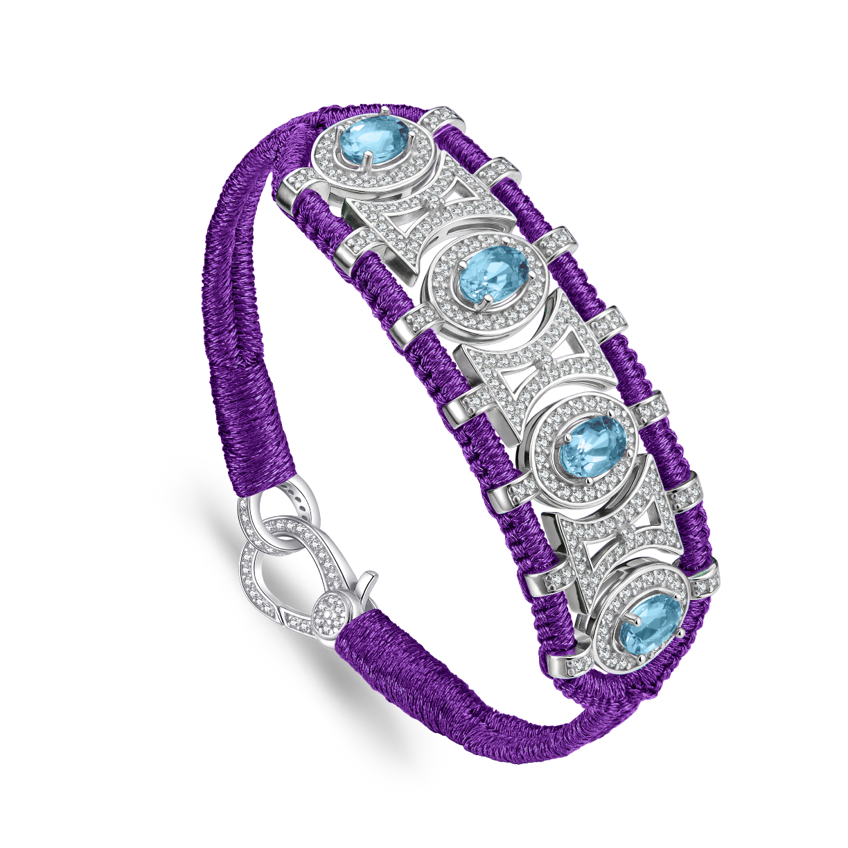 Olinda iris bracelet - Topazes
