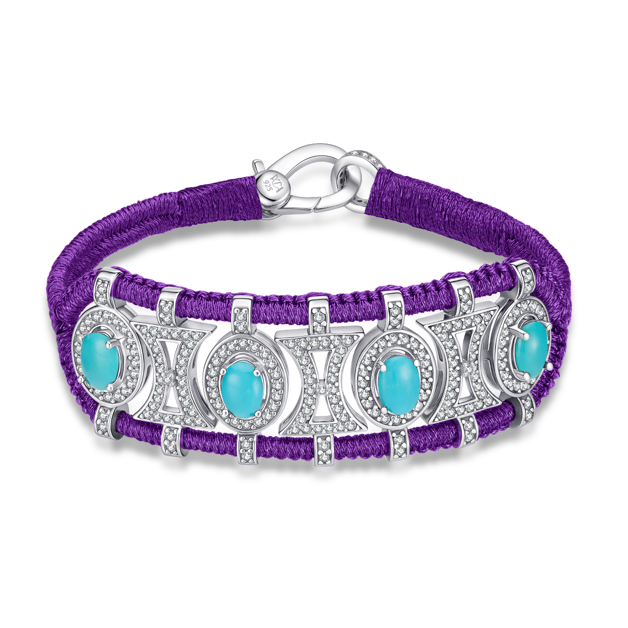 Olinda iris bracelet - Turquoises