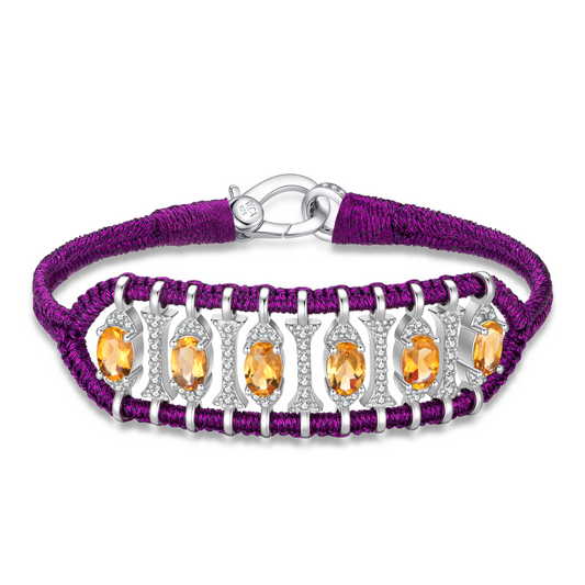 Teresina iris bracelet - Citrine