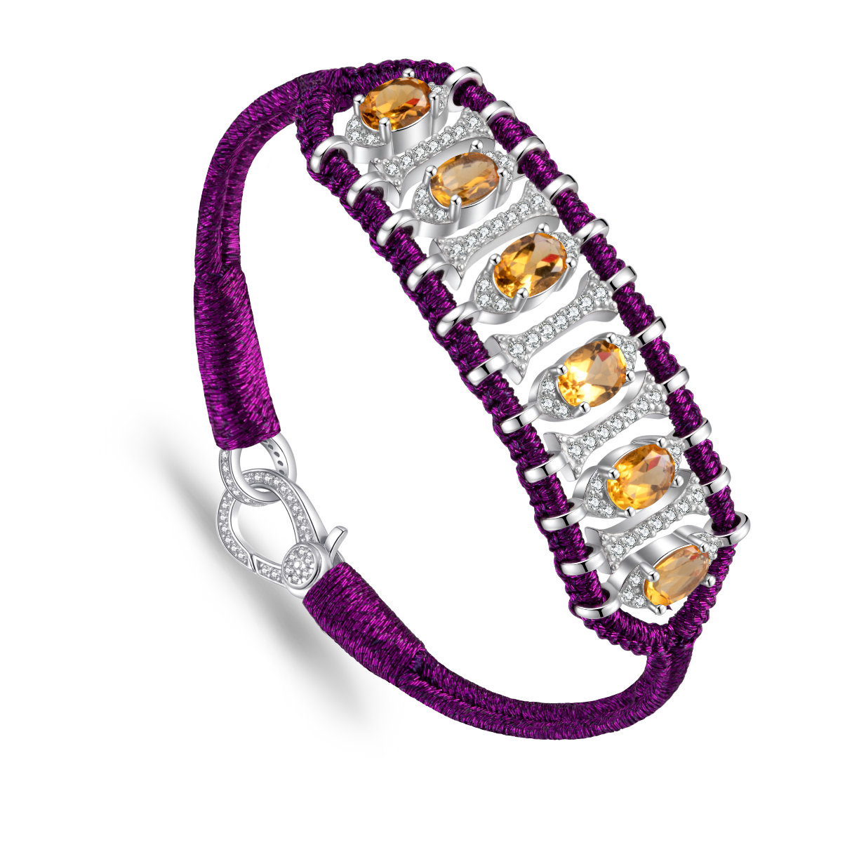 Teresina iris bracelet - Citrine