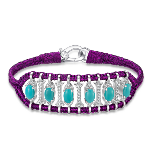 Bracelet Teresina iris - Turquoises