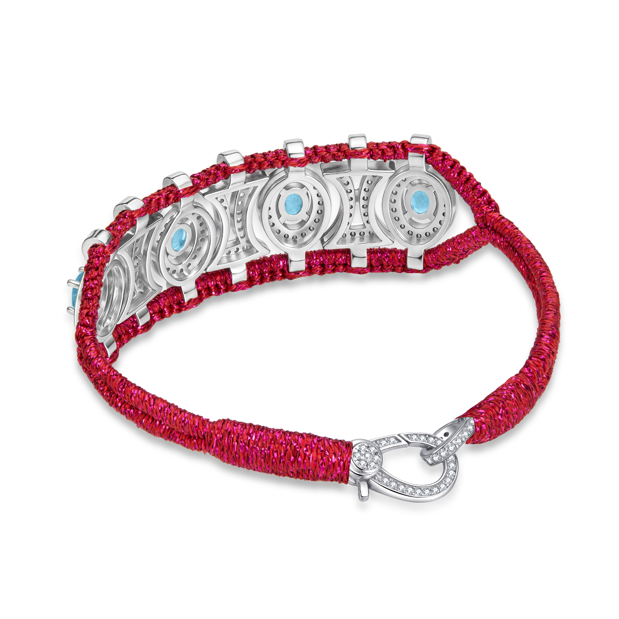 Olinda cherry bracelet - Topazes