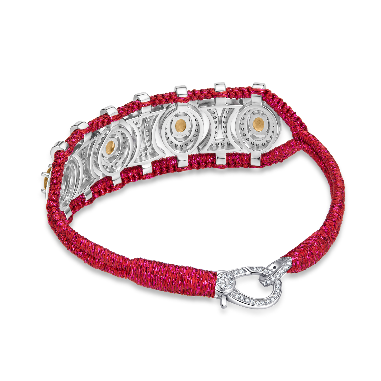 Olinda cherry bracelet - Citrines