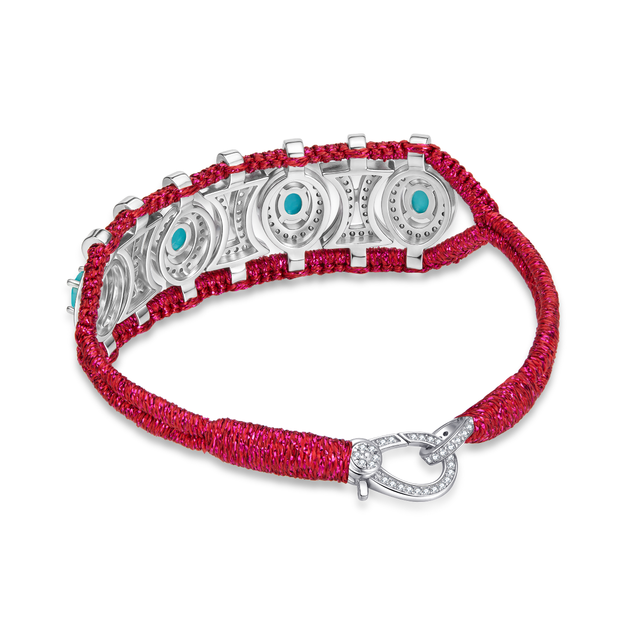 Olinda cherry bracelet - Turquoises
