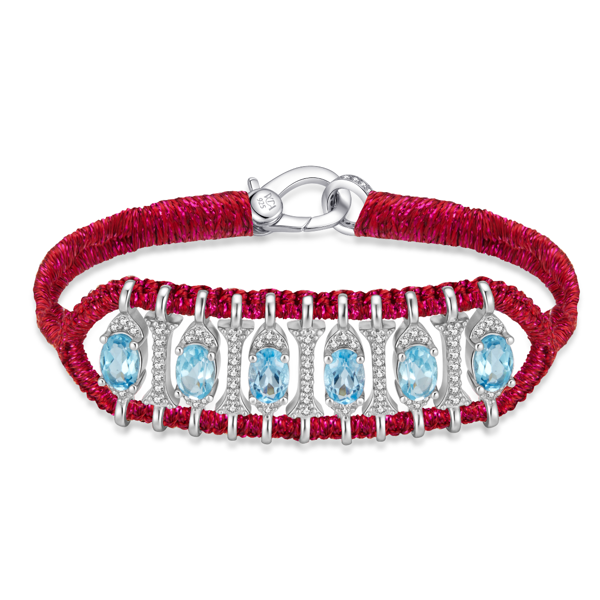 Teresina cherry bracelet - Topaz