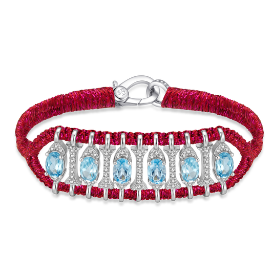 Bracelet Teresina Cherry - topazes