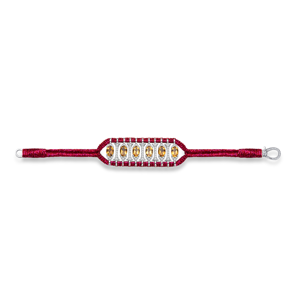 Bracelet Teresina Cherry - Citrines