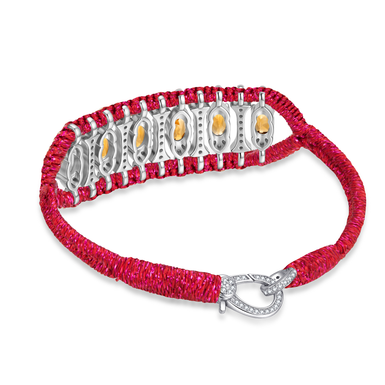 Bracelet Teresina Cherry - Citrines