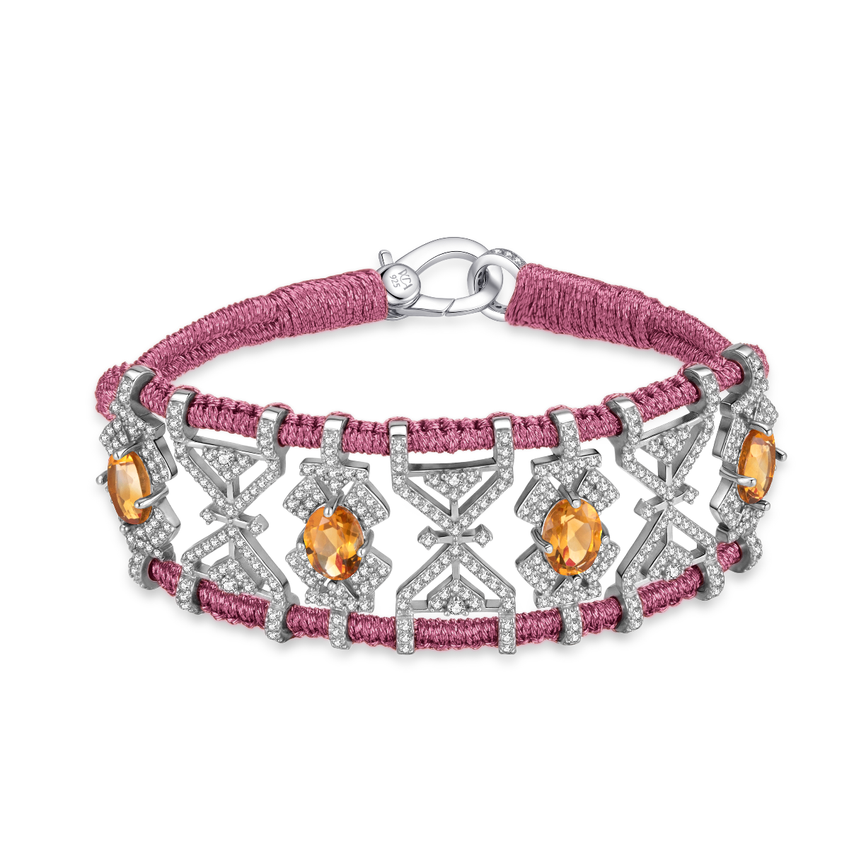 Bracelet Fortalezza Candy - Citrines